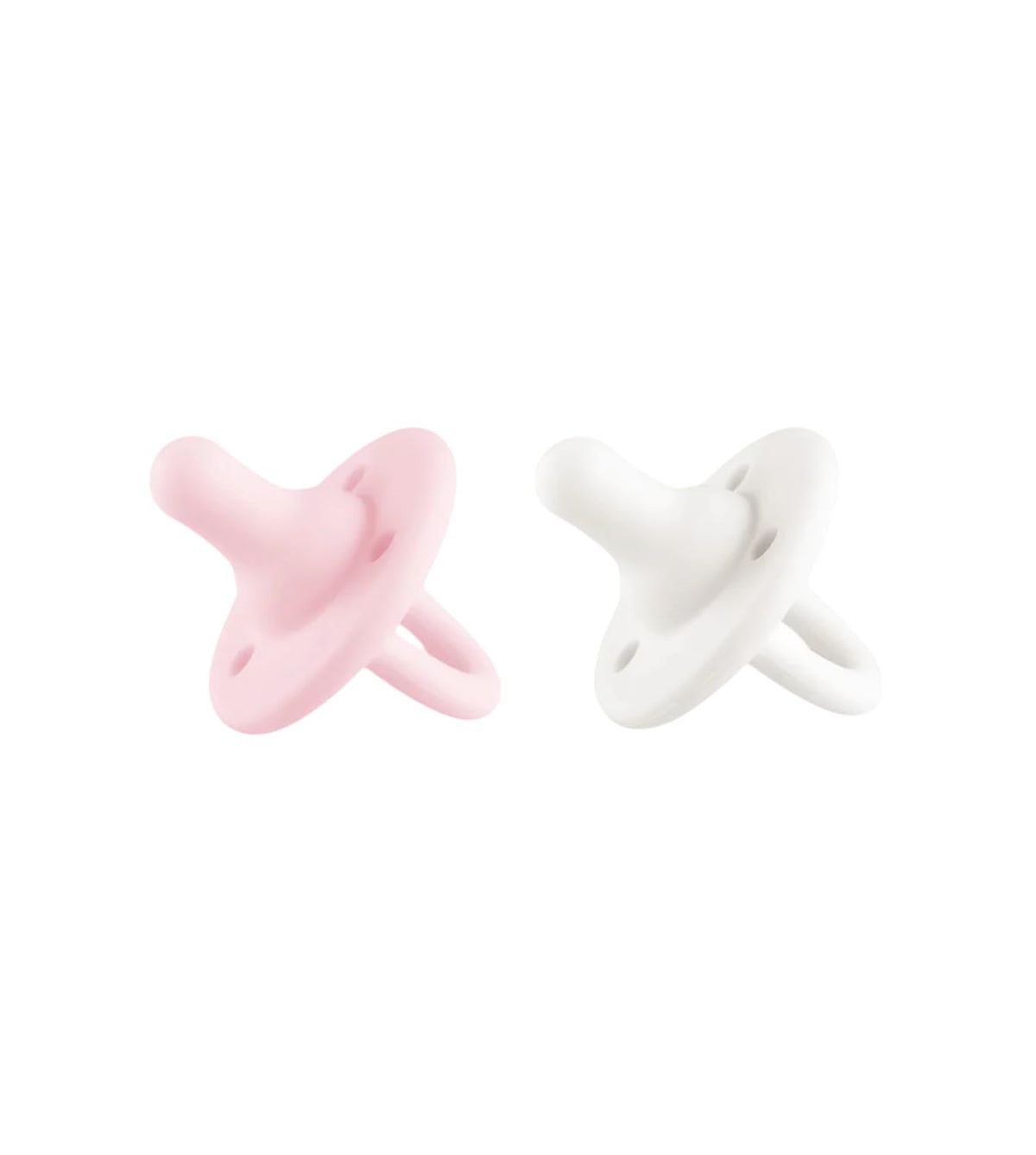 Lee Lee and Me Newborn Pacifier - Sand - 100% Medical Grade Silicone Paci - Breast-Like Nipple for Natural Latch - BPA-Free - Size 0-18 Months