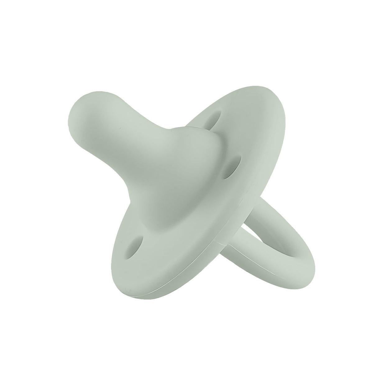 Lee Lee and Me Newborn Pacifier - Sand - 100% Medical Grade Silicone Paci - Breast-Like Nipple for Natural Latch - BPA-Free - Size 0-18 Months