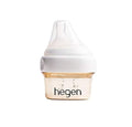 Hegen Easy to Clean Anti-Colic Baby Bottle, 8oz for 3 to 6 Months (2-Pack)