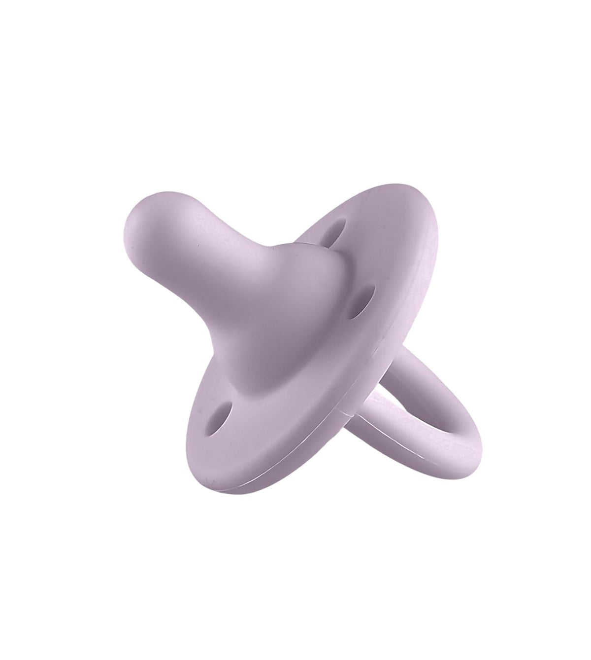 Lee Lee and Me Newborn Pacifier - Sand - 100% Medical Grade Silicone Paci - Breast-Like Nipple for Natural Latch - BPA-Free - Size 0-18 Months