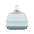 Babaloo Baby-Led Silicone Baby Bottle, Airless, Anti-Colic, 5oz Creme 1pk