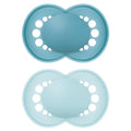 MAM Original Baby Pacifier 16+ Mths, Skin Soft Silicone Nipple, 4 Pack