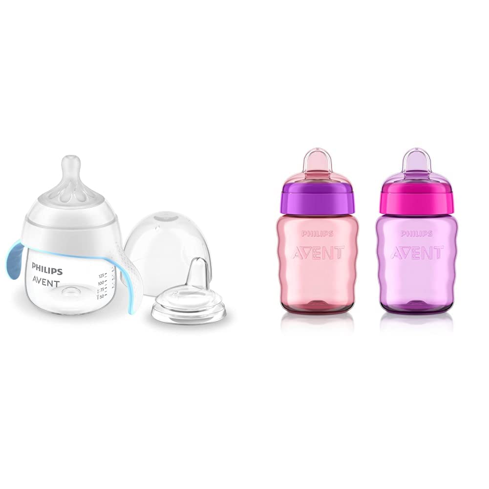 Philips Avent Natural Trainer Cup, Extra Fast Flow, 5 oz, BPA-Free