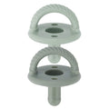 Itzy Ritzy Silicone Pacifiers for 6-18 Months, Set of 2 (Agave & Succulent)