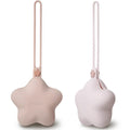 Moonkie Silicone Pacifier Holder Case: Cute Portable Pacifier Case, 2 Pack