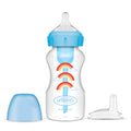 Dr. Brown's Wide-Neck Sippy Bottle Starter Kit, Pink, 6m+, 2-Pack