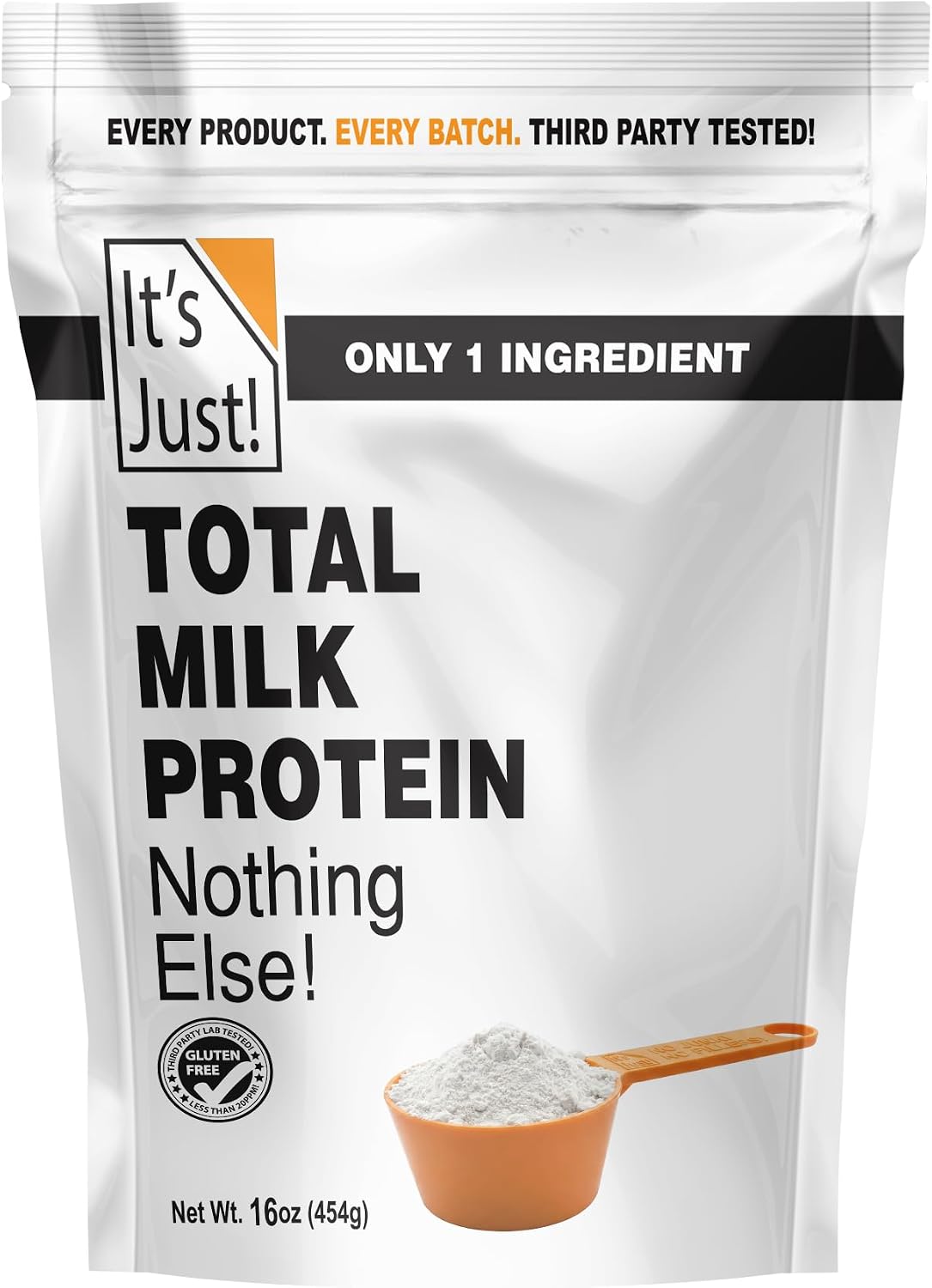 It's Just! - Total Milk Protein Concentrate Powder, 16oz, Unflavored