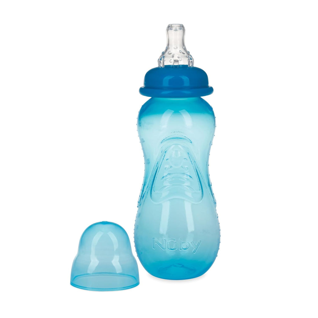 Nuby Non-Drip Standard Neck Bottles - 10 oz