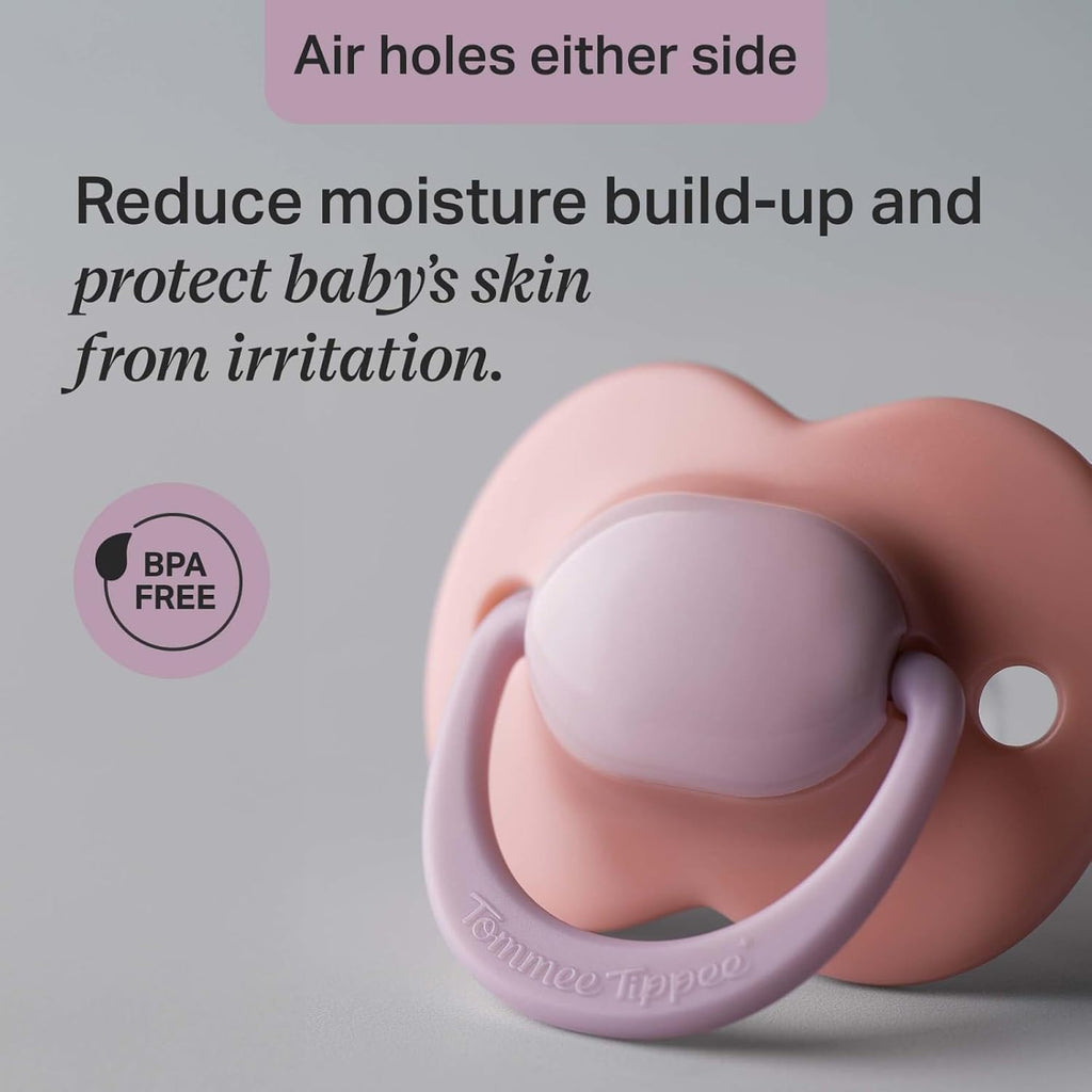 Tommee Tippee Ultimate Fit Pacifier, 18-36 Months, Silicone, Pack of 4