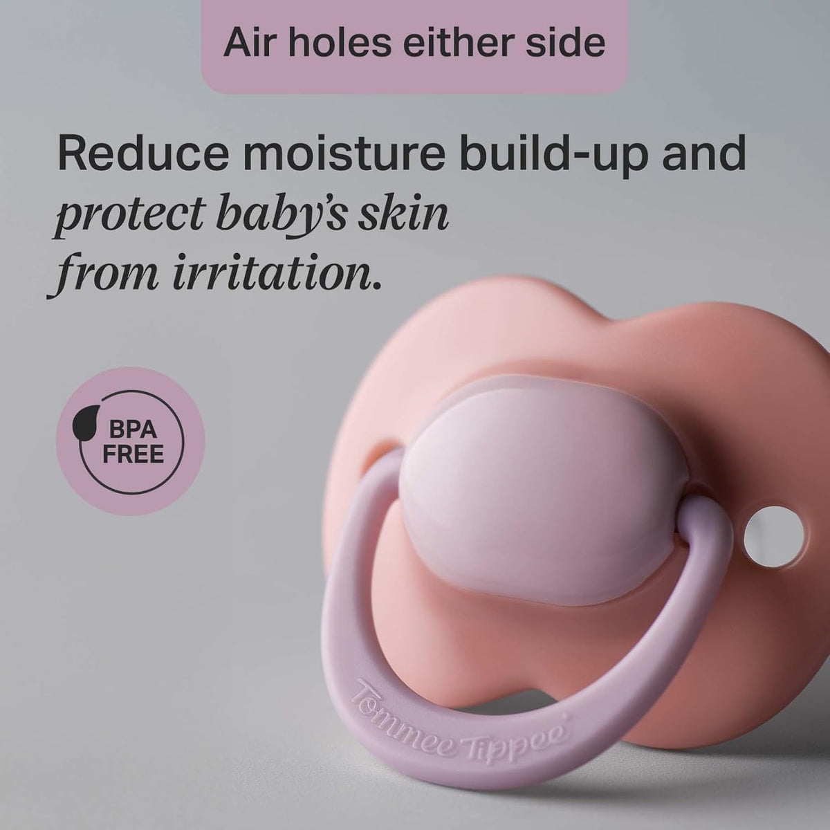 Tommee Tippee Ultimate Fit Pacifier, 18-36 Months, Silicone, Pack of 4