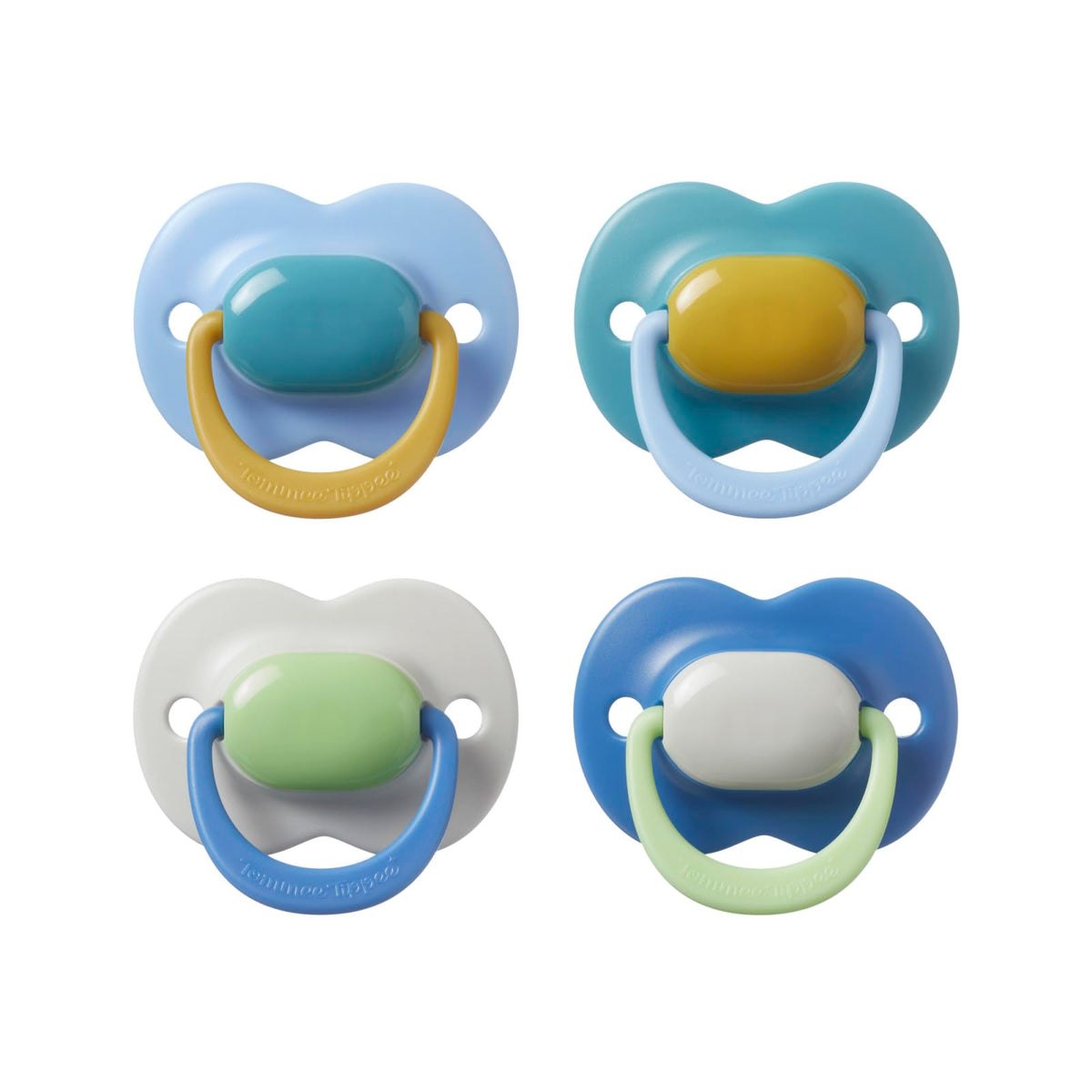 Tommee Tippee Ultimate Fit Pacifier, 18-36 Months, Silicone, Pack of 4