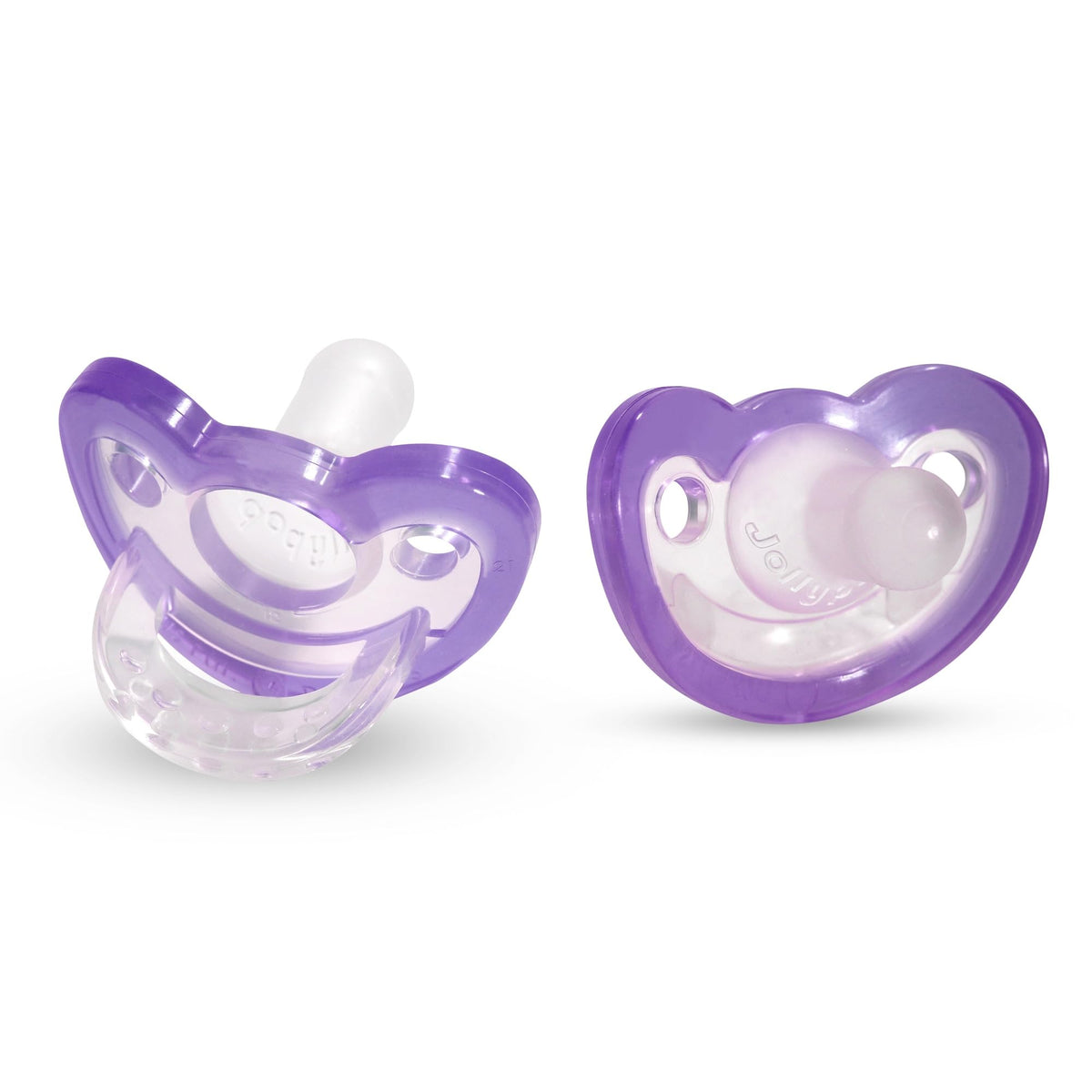 RaZbaby Jollypop Pacifier for Babies 3 Months and Up, USA Made, Natural Shaped Orthodontic Binky, Lovingly Shared in NICUs & Hospitals Worldwide, Medical-Grade 100% BPA-Free, 0-3m (Variety, 4 Count)