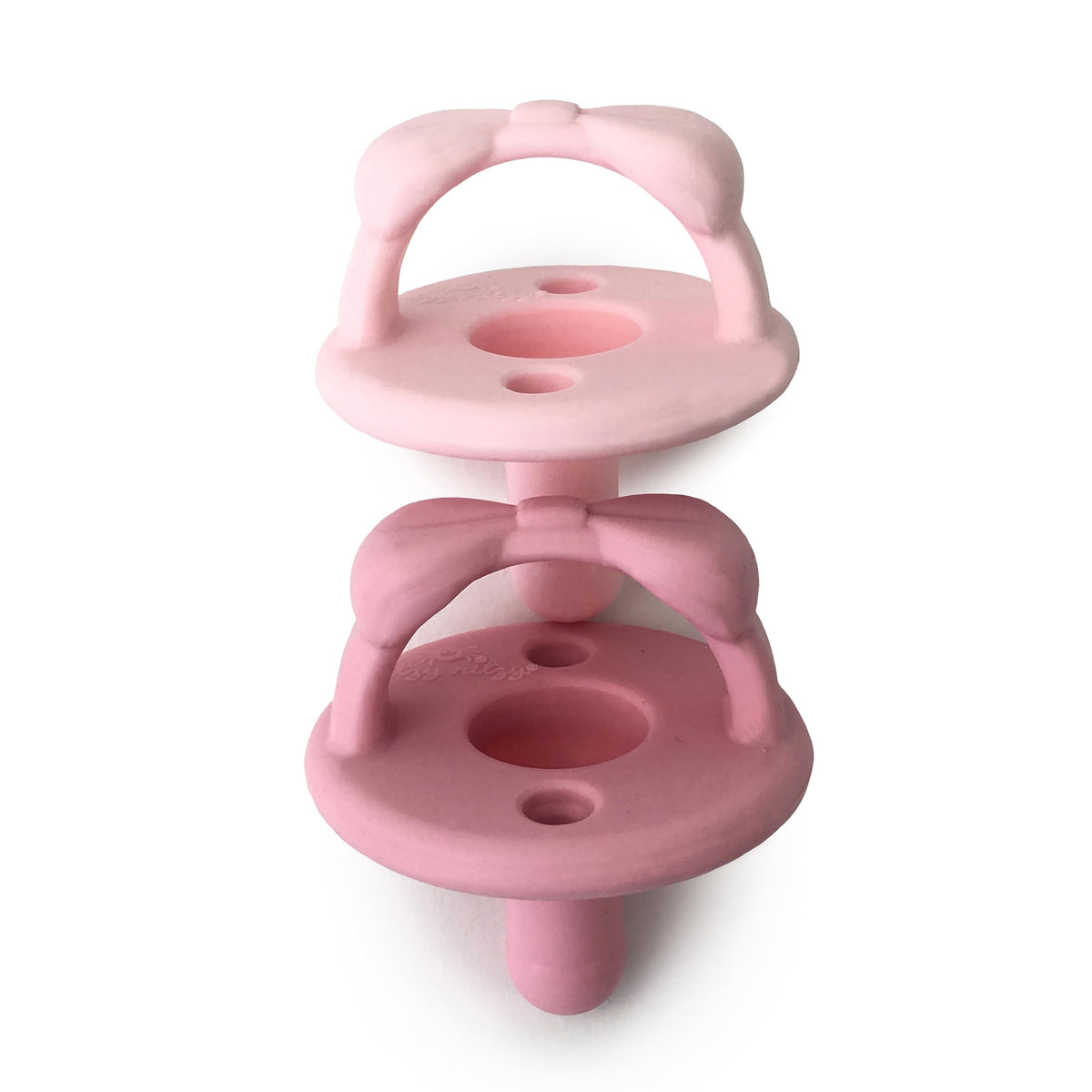 Itzy Ritzy Silicone Pacifiers for 6-18 Months, Set of 2 (Agave & Succulent)