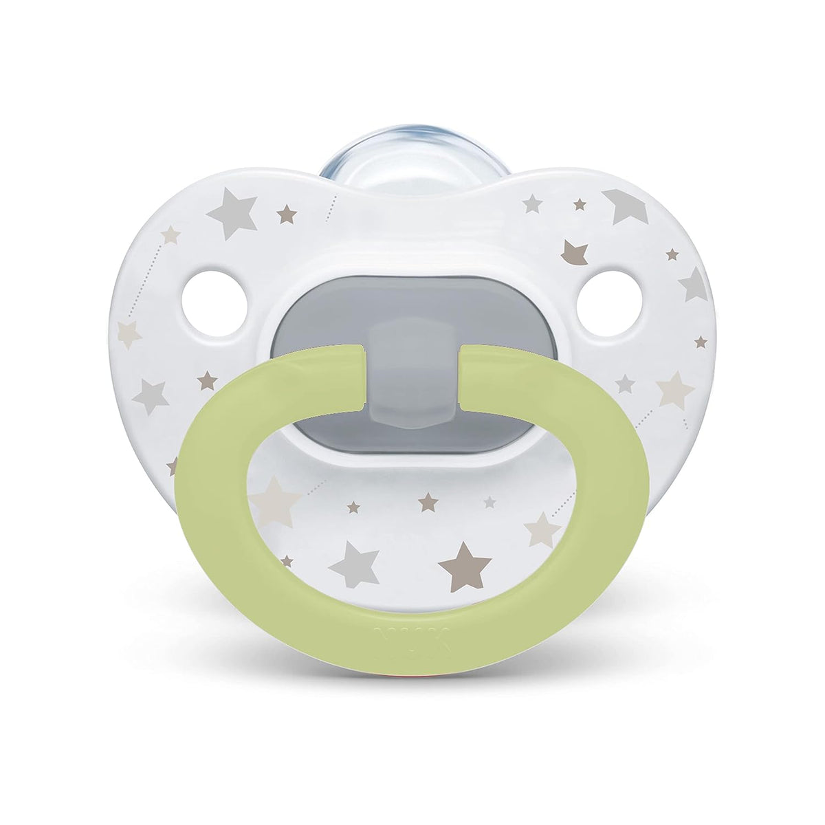 NUK First Choice Classic Orthodontic Baby Pacifier, 0-6 Months Newborn Pacifier, Neutral, Baby Must Haves, 5-Pack