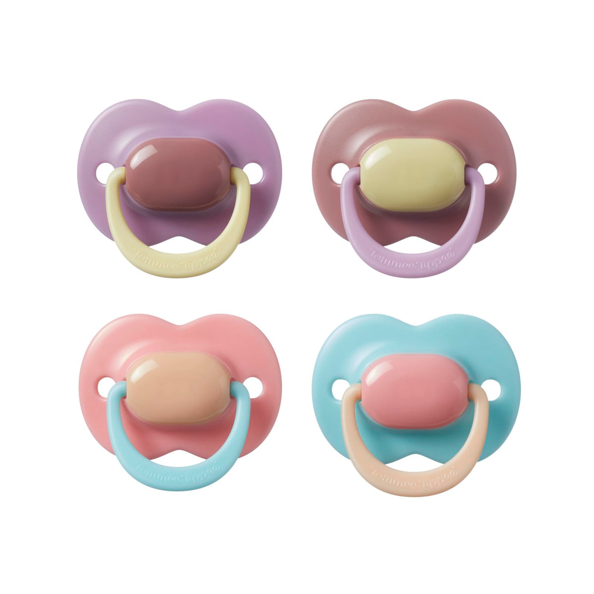 Tommee Tippee Ultimate Fit Pacifier, 18-36 Months, Silicone, Pack of 4