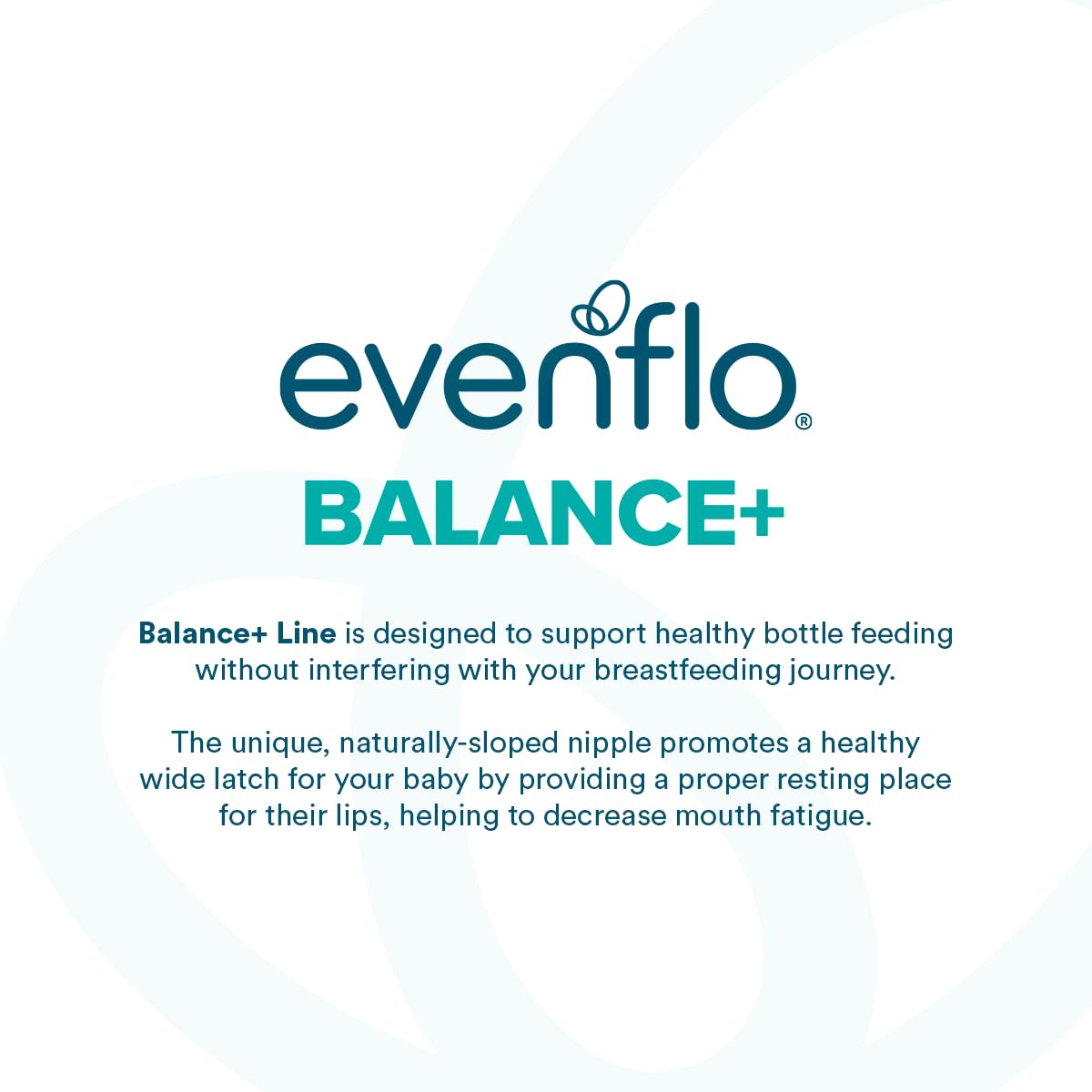 Evenflo Balance+ Glass Wide Neck Baby Bottles, Clear, 6 fl oz, 6 Pack