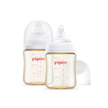 Pigeon PPSU Wide Neck Anti-Colic Nursing Baby Bottle, 8 oz, 2-Pack