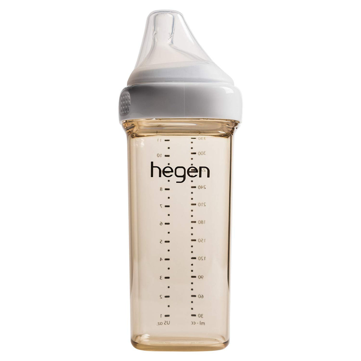 Hegen Easy to Clean Anti-Colic Baby Bottle, 8oz for 3 to 6 Months (2-Pack)