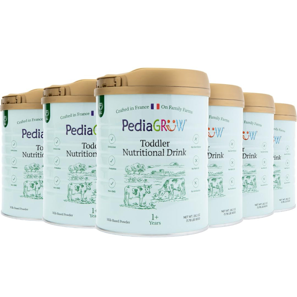 Premium European Toddler Nutritional Milk Drink Powder | Made in France, Grass-Fed Milk | DHA, Iron & Protein | Non-GMO | Great for Smoothies & Picky Eaters | 1 Year and Older