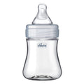 Chicco Duo Hybrid Baby Bottles, Glass Inside, Plastic Outside, 5oz, 2 Pack