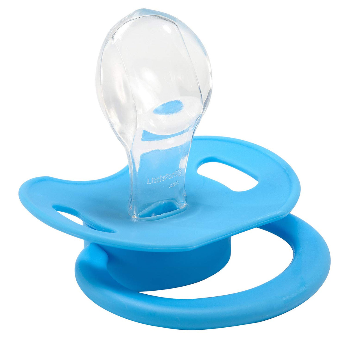 LittleForBig Bigshield Generation-II Adult Sized Pacifier Blue