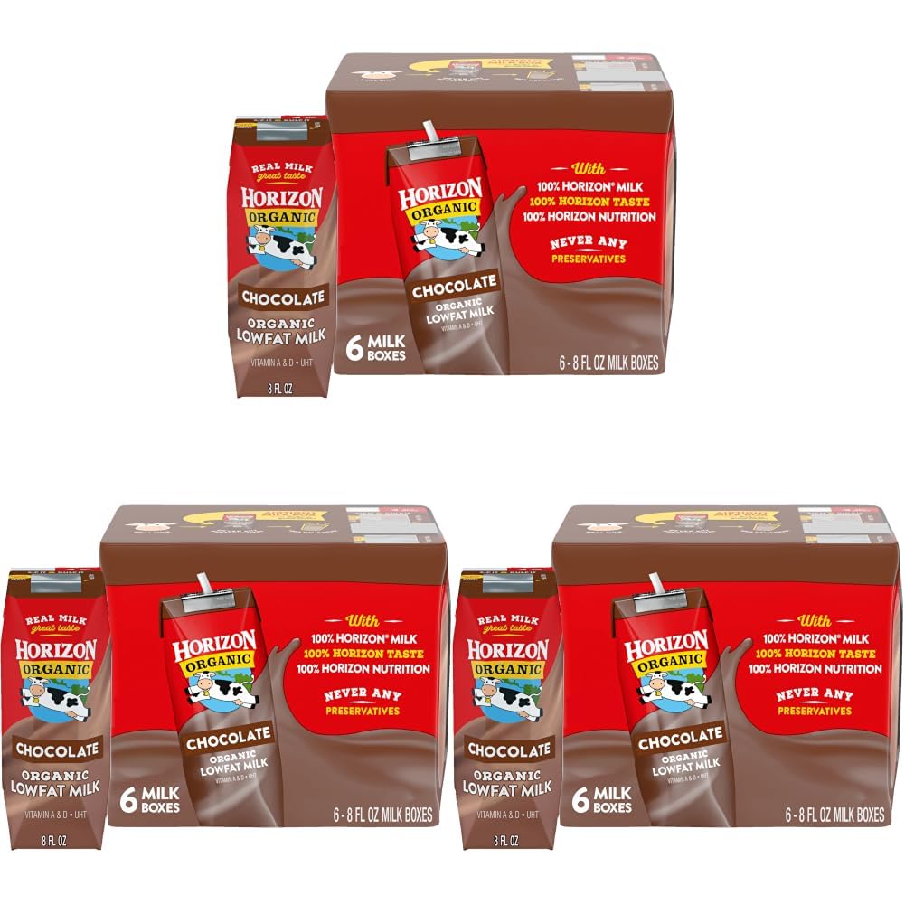 Horizon Organic Organic Whole Milk 6pk, 48 FZ