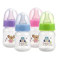 Pretty Baby 2oz (60ml) 4-Pack Anti-Colic Baby Bottles for Newborns, BPA-Free, Breastfeeding Transition, Vented for Gas & Colic Relief Ideal for Baby Registry