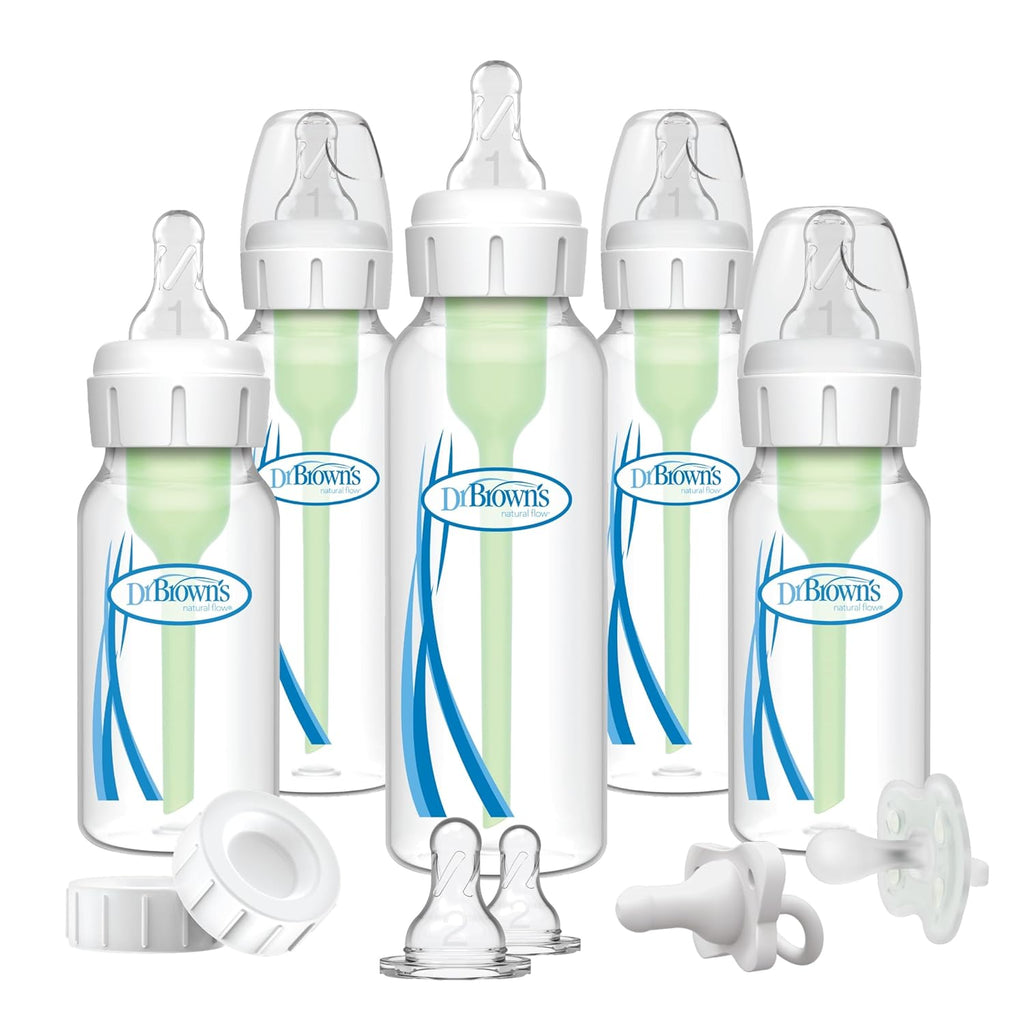 Dr. Brown's Anti-Colic Options+ Narrow Bottle Gift Set, 0m+