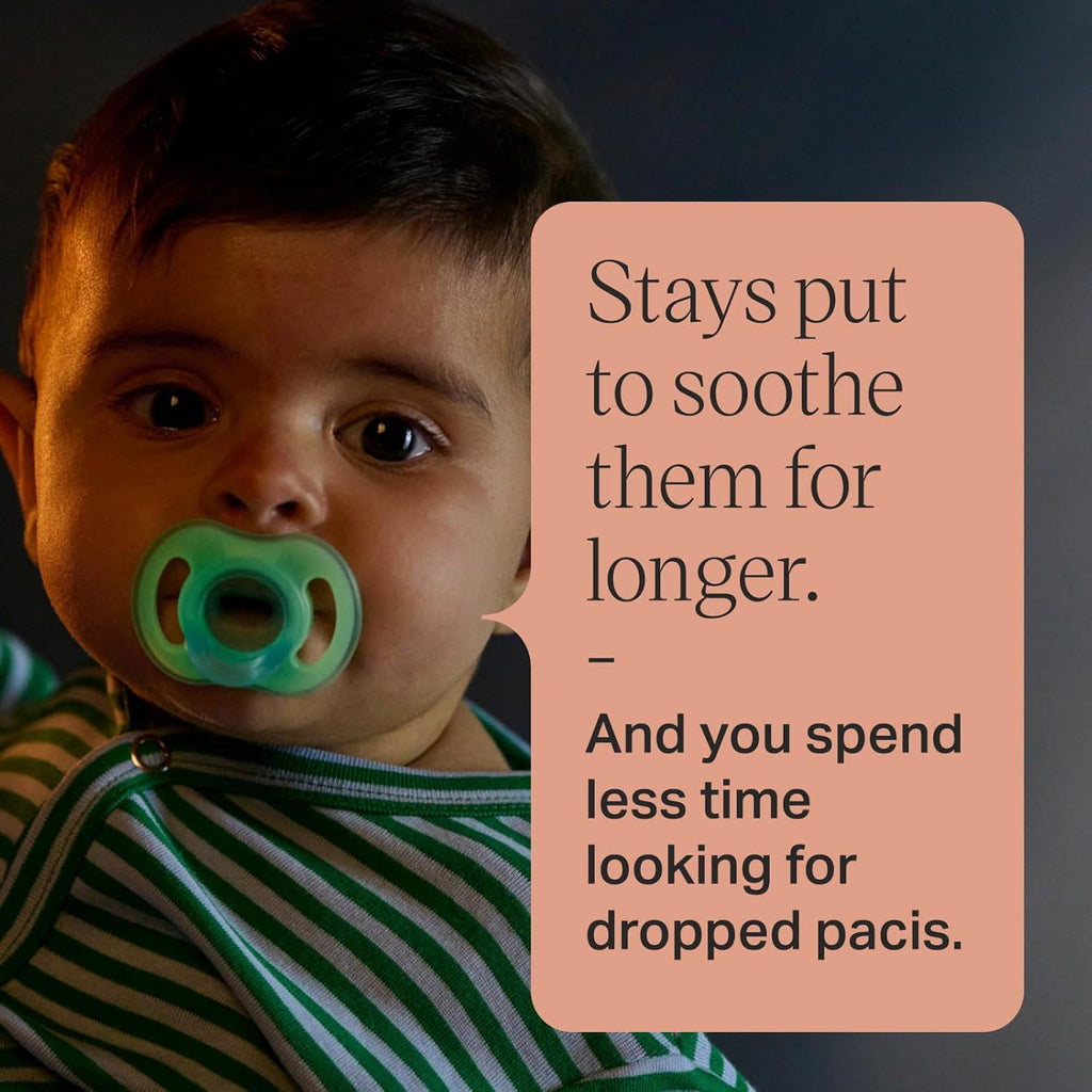 Tommee Tippee StayPut Pacifier Set, 6-18 Months, Silicone, Pack of 4