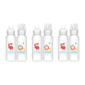 Dr. Brown's Narrow Sippy Spout Bottle, Fox & Lion, 8 oz, 2-Pack