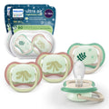 Philips Avent Ultra Air Nighttime Pacifier, 6-18 Months, BPA-Free, 4-Pack