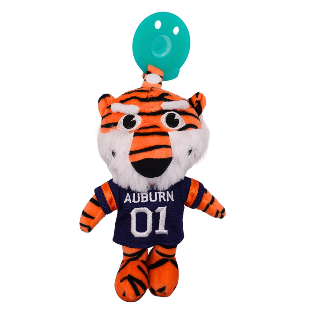 Gamezies Baby Boy and Girl Silicone Texas A&M University Reveille Mascot Plush Pacifier Collegiately Licensed, Removable, Washable Plush Toy, CPSIA Tested, BPA-Free 0-6 Months