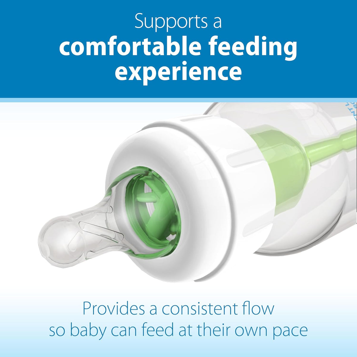 Dr. Brown's Anti-Colic Options+ Narrow Baby Bottle, 4 oz, 4-Pack