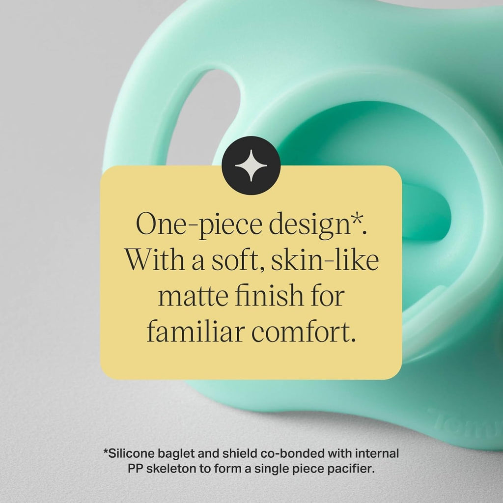 Tommee Tippee Ultra-Light StayPut Pacifier, Pack of 4