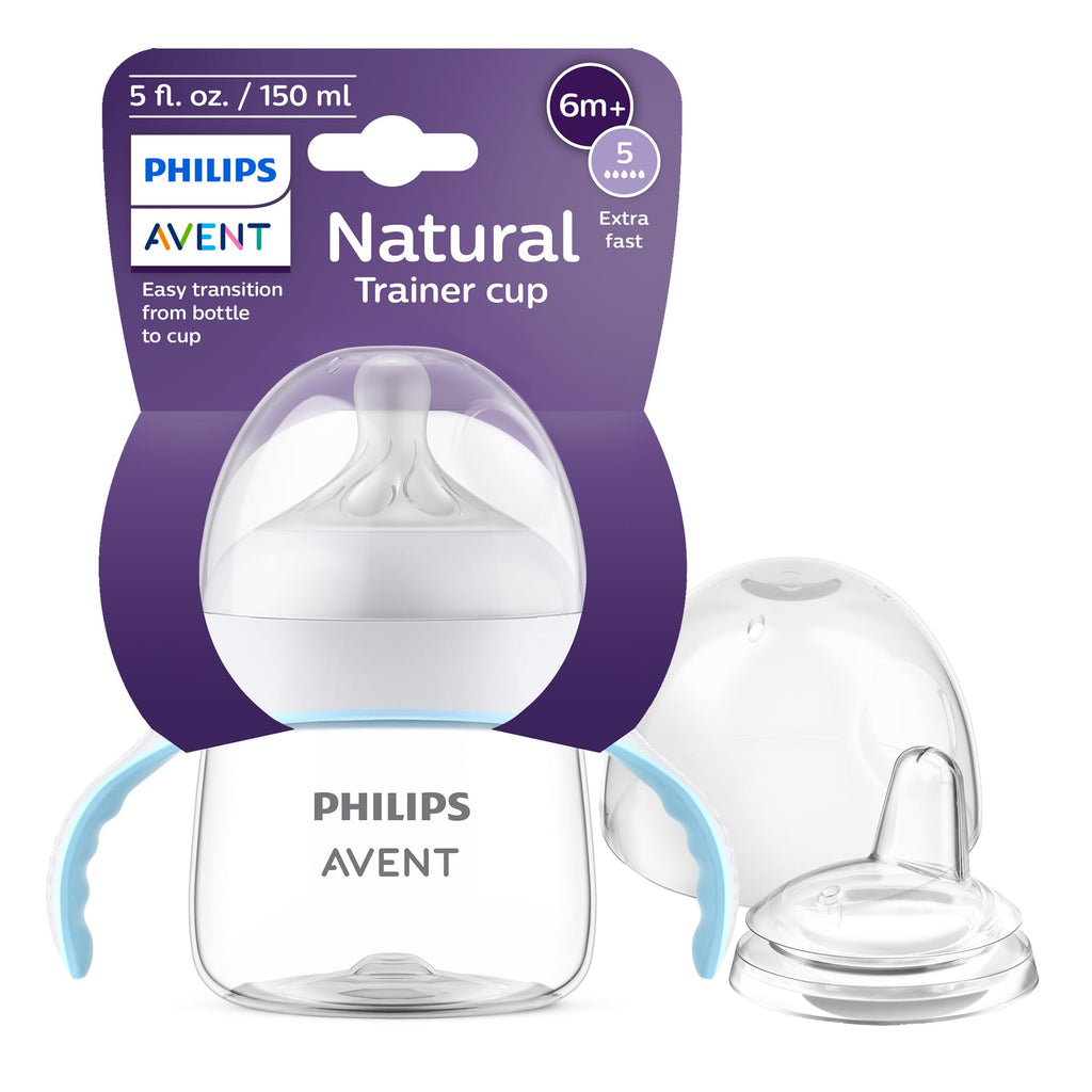 Philips Avent Natural Trainer Cup, Extra Fast Flow, 5 oz, BPA-Free