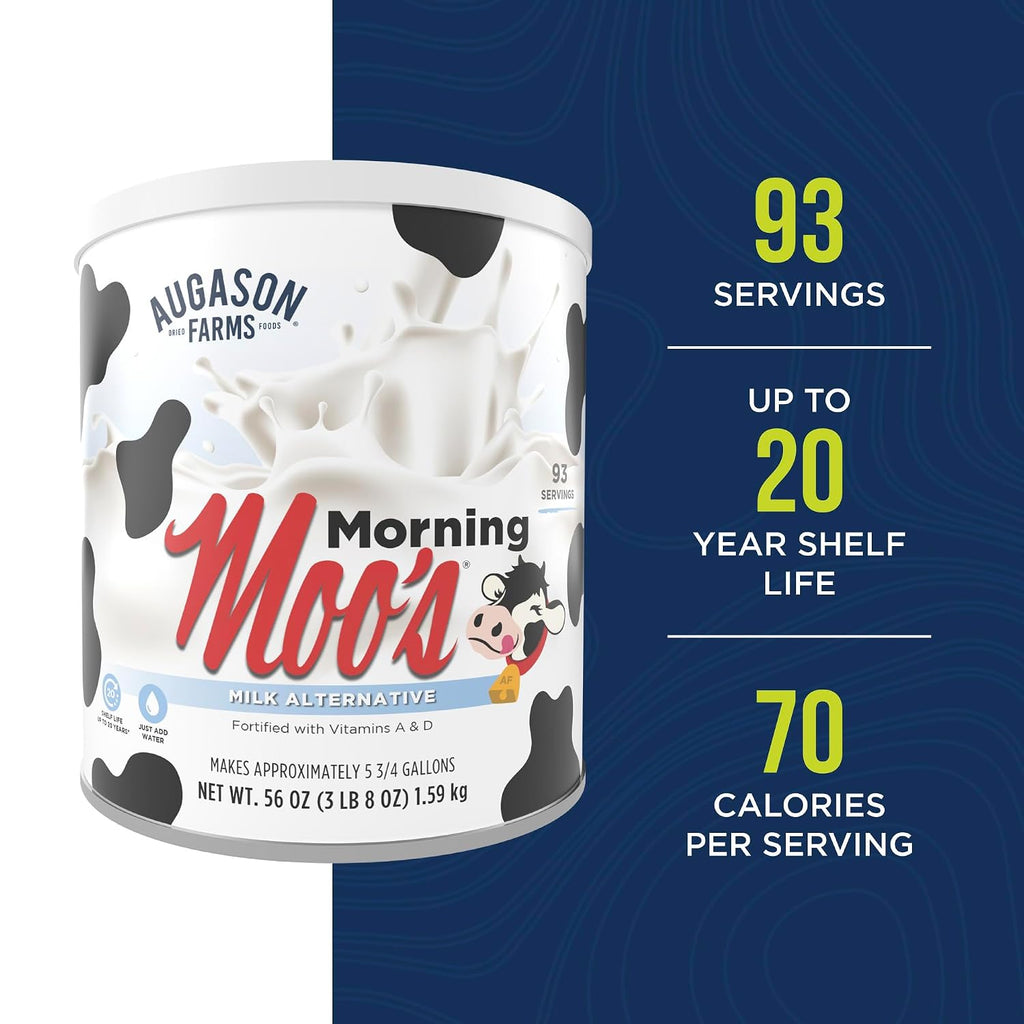 Augason Farms Morning Moo's Milk Alternative Can