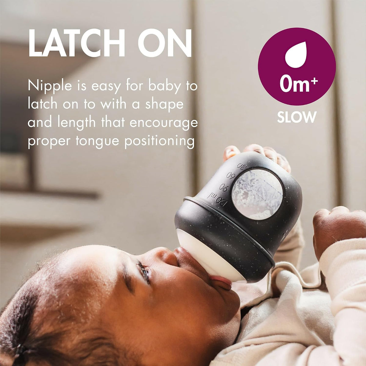 Boon Nursh Silicone Baby Bottles - Speckle - 4 Oz - 3 Count