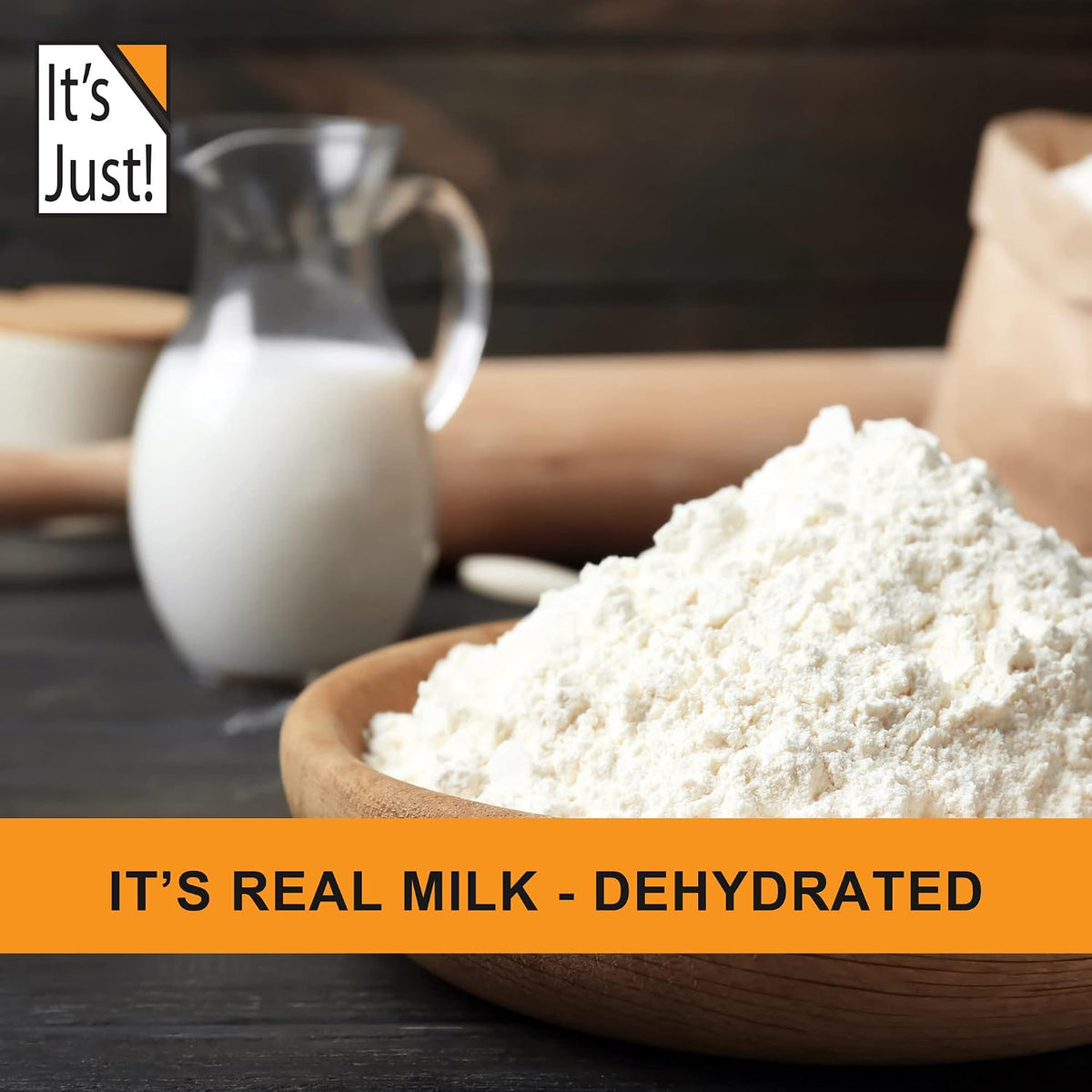 It's Just - Whole Milk Powder, Just Add Water, 32oz