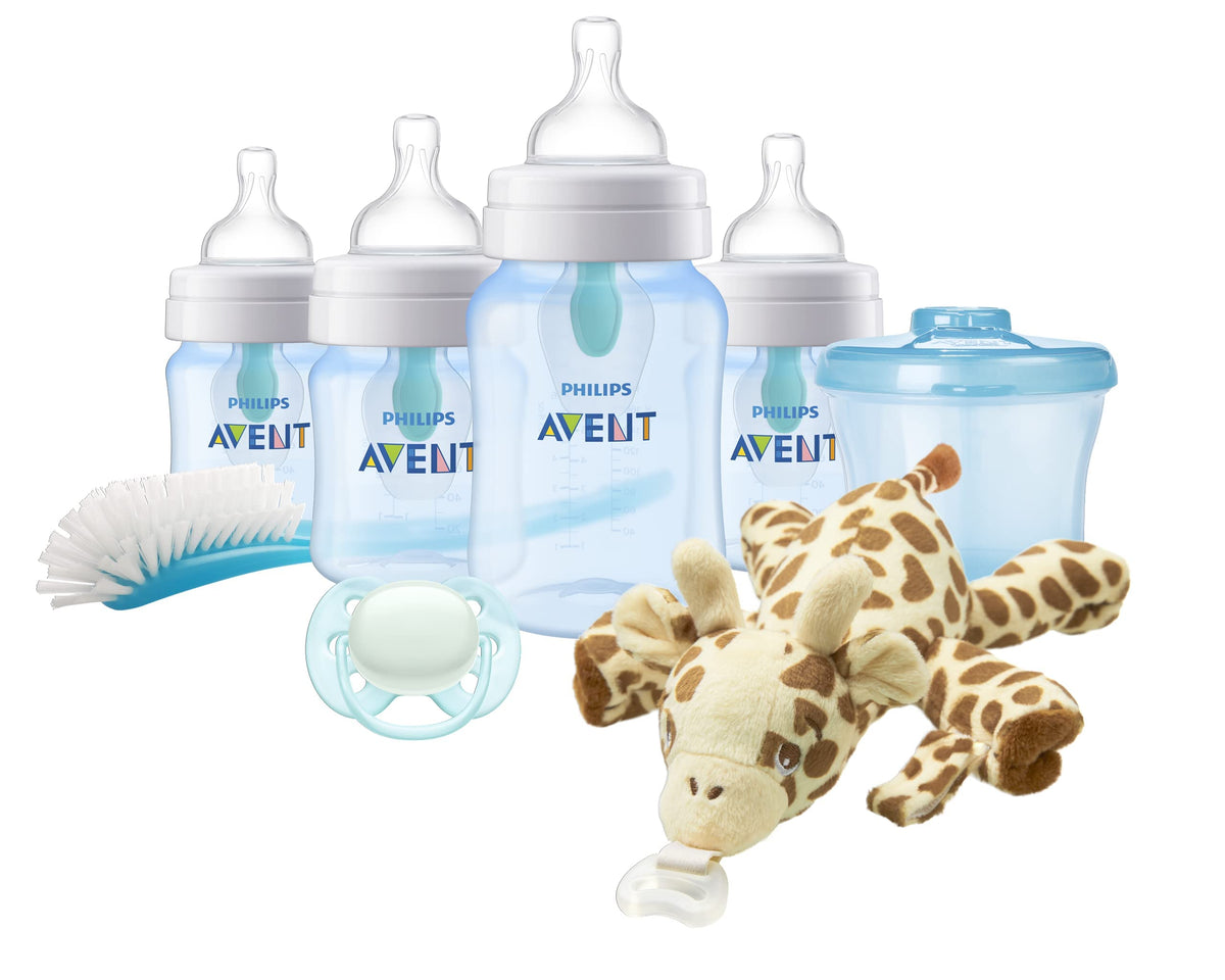 Philips Avent Anti-Colic Baby Bottle with AirFree Vent Newborn Gift Set