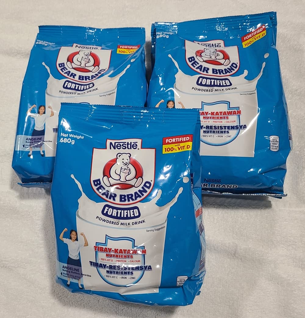 Bear Brand Fortified Powdered Milk 680 grams (multi-pack) (1)