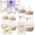 MAM Easy Start Anti-Colic+ Baby Bottle & Pacifier Starter Set 0+Months 6 Pk