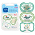 MAM Pacifier 16+ Months Variety Pack, BPA-Free, Silicone Nipple, 3 Pack