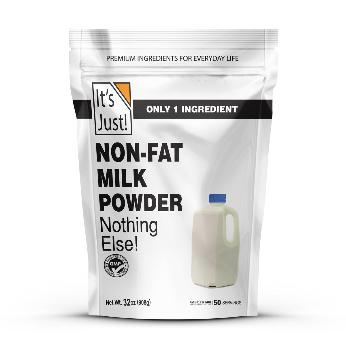 It's Just - Whole Milk Powder, Just Add Water, 32oz