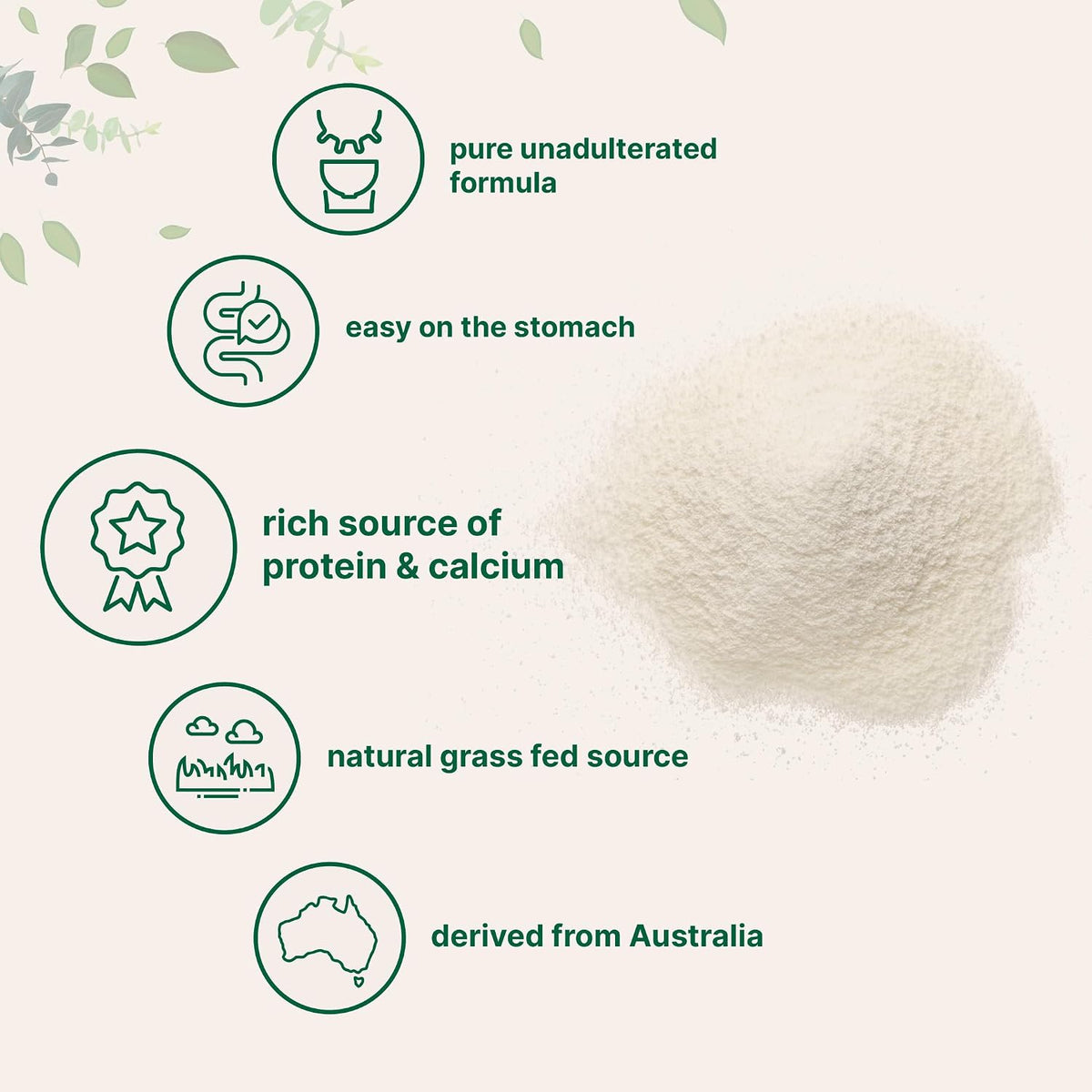 Micro Ingredients Goat Milk Powder, 1 Lb | Grass-Fed Australian Source | Pure, Easily Digested Formula | High in Protein, Calcium & Probiotics | Non-GMO, Gluten-Free, Pet Friendly