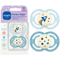 MAM Perfect Baby Premium Pacifier 16+ Months, Extra Thin Nipple, 2 Pack