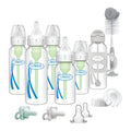 Dr. Brown's Anti-Colic Options+ Narrow and Sippy Straw Bottle Gift Set, 0m+