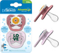 Dr. Brown's Advantage Pacifier, Blue Ocean, 0-6m, 2-Pack