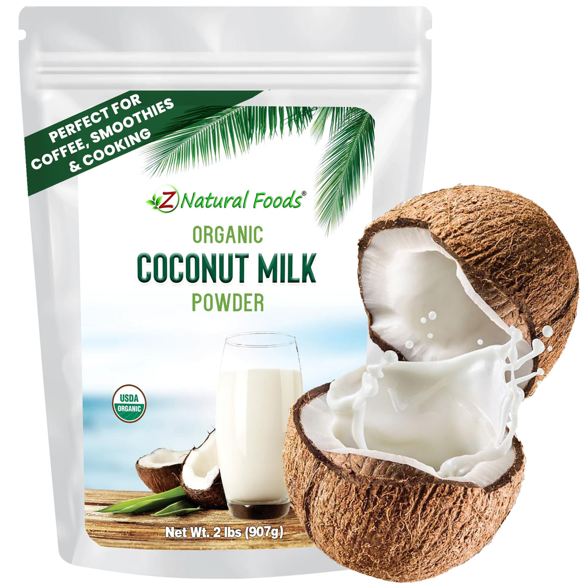 Z Natural Foods Premium Whole Milk Powder - Pasteurized Dry Milk, 1 lb