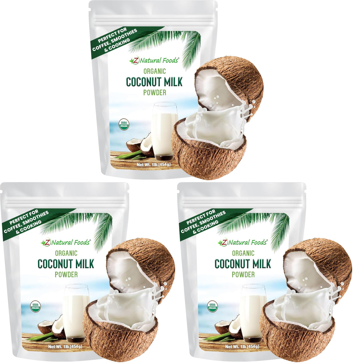Z Natural Foods Premium Whole Milk Powder - Pasteurized Dry Milk, 1 lb