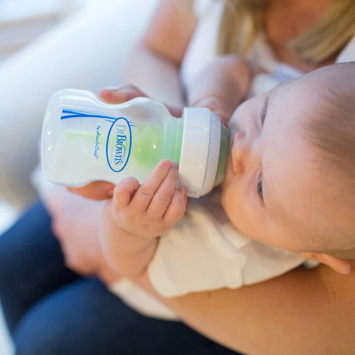 Dr. Brown's Anti-Colic Options+ Wide-Neck Baby Bottles, 9 oz, 4-Pack